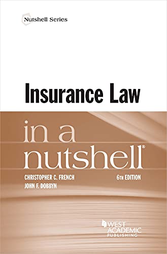 Insurance Law in a Nutshell (Nutshells)