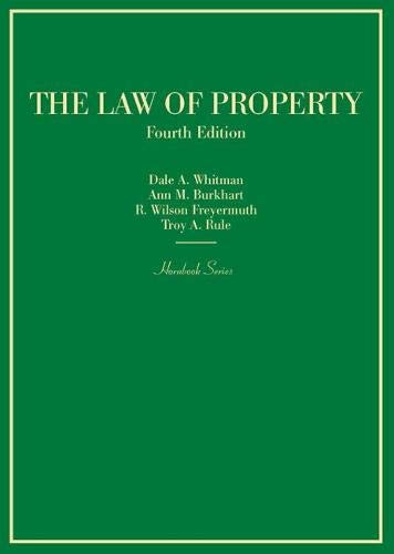 The Law of Property (Hornbooks) cover