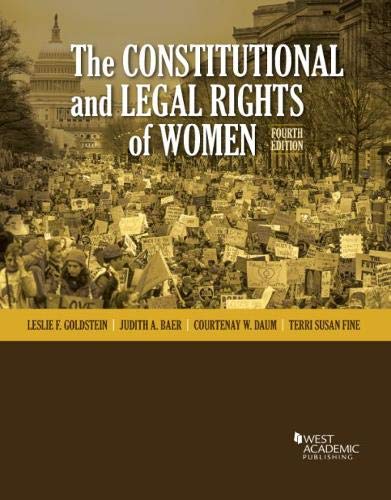 The Constitutional and Legal Rights of Women (Higher Education Coursebook) cover