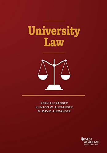 University Law (American Casebook Series) cover