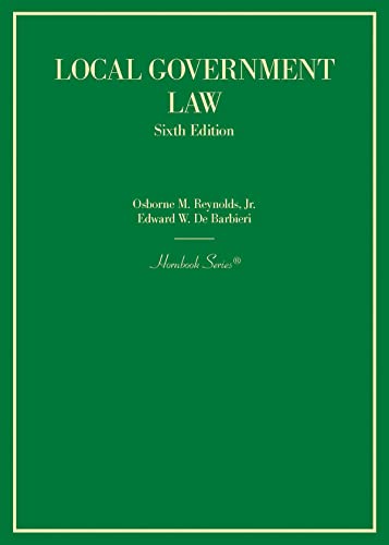 Local Government Law (Hornbooks)