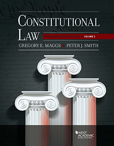 Constitutional Law: Undergraduate Edition, Volume 1 (Higher Education Coursebook) cover