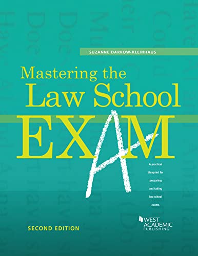 Mastering the Law School Exam (Academic and Career Success Series) cover