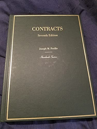 Contracts (Hornbooks) cover