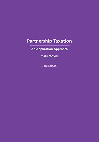 Partnership Taxation: An Application Approach