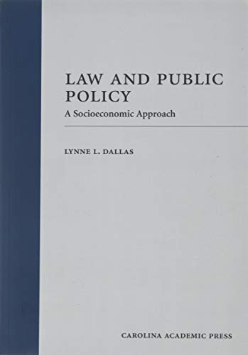 Law and Public Policy (Paperback): A Socioeconomic Approach