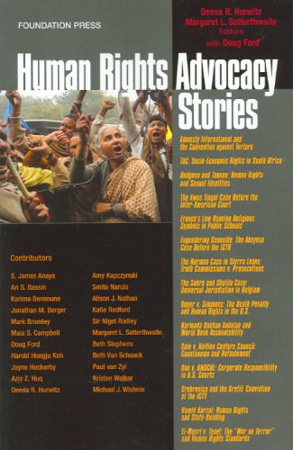Human Rights Advocacy Stories (Law Stories) cover