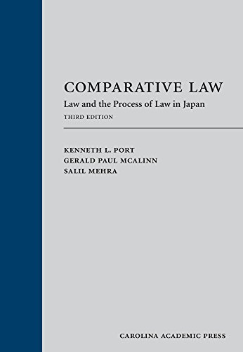 Comparative Law: Law and the Process of Law in Japan