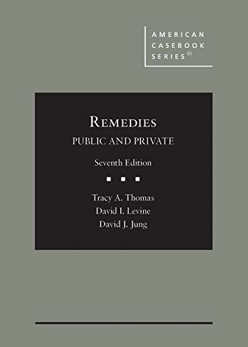 Remedies, Public and Private (American Casebook Series) cover