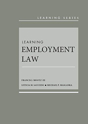Learning Employment Law (Learning Series) cover
