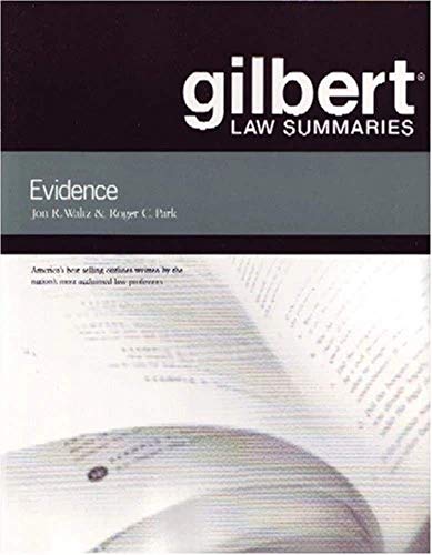 Gilbert Law Summaries on Evidence cover