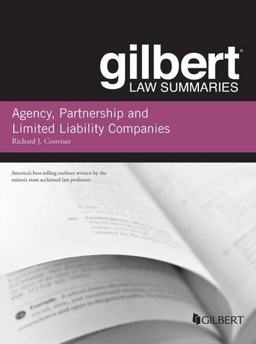 Gilbert Law Summary on Agency, Partnership and LLCs (Gilbert Law Summaries) cover