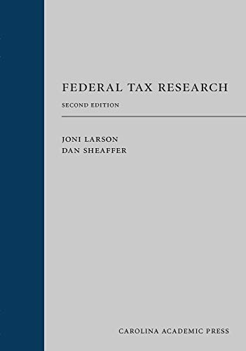 Federal Tax Research (Paperback), Second Edition
