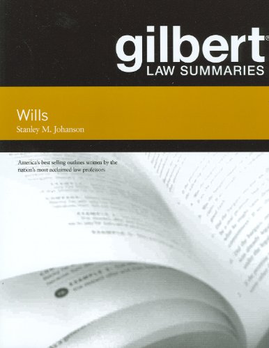 Gilbert Law Summaries on Wills cover