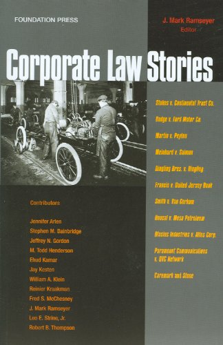 Corporate Law Stories cover