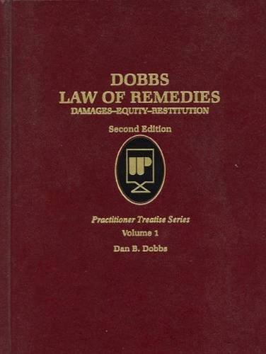 Law of Remedies V1, 2d (Practitioner Treatise Series) cover