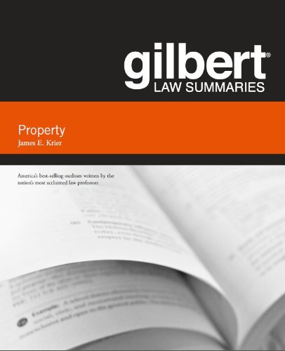 Gilbert Law Summary on Property (Gilbert Law Summaries) cover