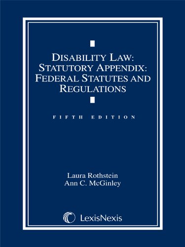 Disability Law Document Supplement: Cases, Materials, Problems - 5th Edition - Laura Rothstein cover