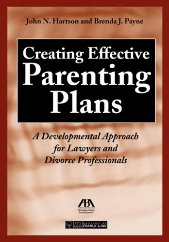 Creating Effective Parenting Plans: A Developmental Approach for Lawyers and Divorce Professionals cover
