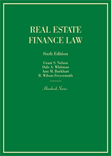 Real Estate Finance Law (Hornbooks) cover