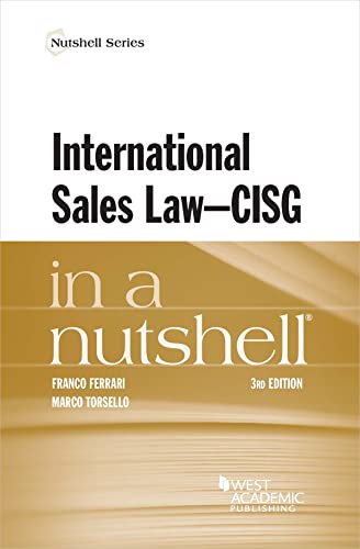 International Sales Law - CISG - in a Nutshell (Nutshells)