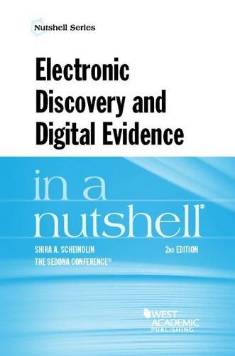 Electronic Discovery and Digital Evidence in a Nutshell (Nutshells) cover