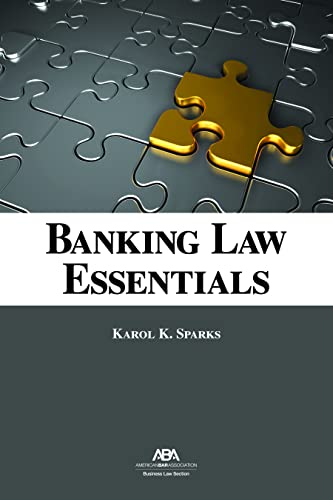 Banking Law Essentials - Karol K Sparks cover