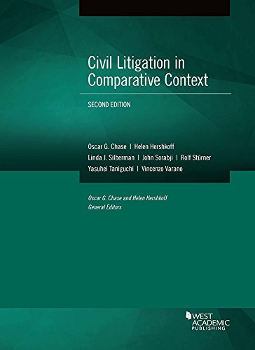 Civil Litigation in Comparative Context (American Casebook Series)