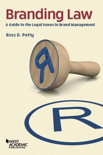 Branding Law: A Guide to the Legal Issues in Brand Management (Higher Education Coursebook) cover