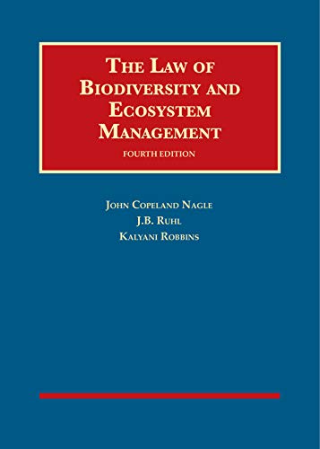 The Law of Biodiversity and Ecosystem Management (University Casebook Series) cover