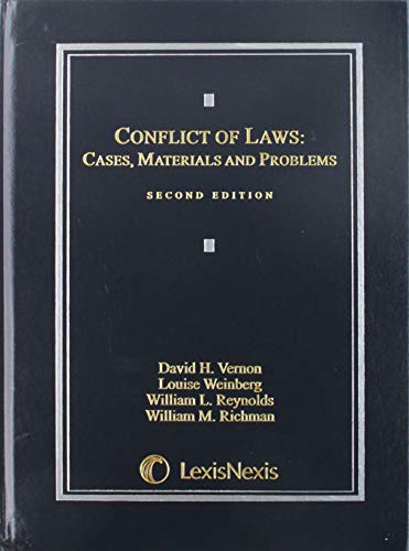 Conflict of Laws: Cases, Materials and Problems, Revised - 2nd Edition - David H. Vernon