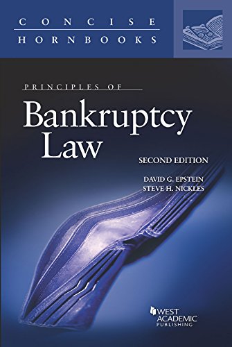 Principles of Bankruptcy Law (Concise Hornbook Series) cover