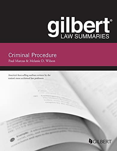 Gilbert Law Summary on Criminal Procedure (Gilbert Law Summaries) cover