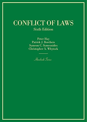 Conflict of Laws (Hornbooks) cover
