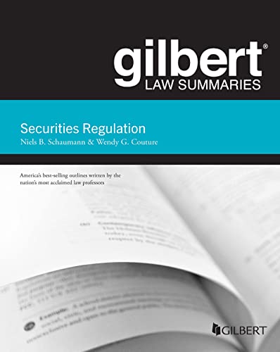 Gilbert Law Summaries on Securities Regulation cover