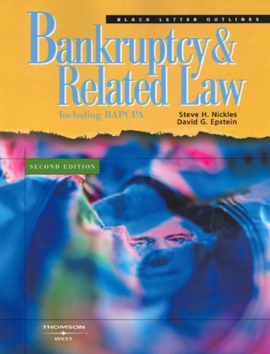 Black Letter Outline on Bankruptcy and Related Law (Black Letter Outlines) cover