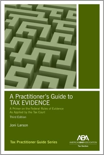 A Practitioner's Guide to Tax Evidence - 3rd Edition - April Condon cover