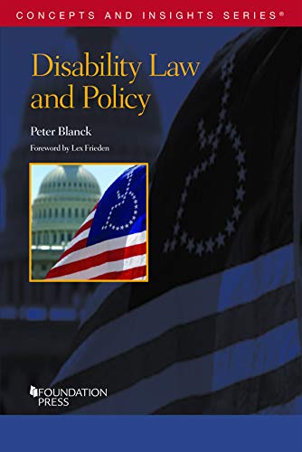 Disability Law and Policy (Concepts and Insights) cover