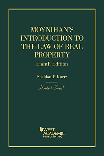 Moynihan's Introduction to the Law of Real Property (Hornbooks) cover