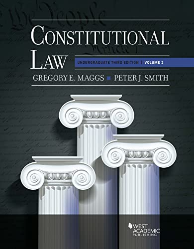 Constitutional Law: Undergraduate Edition, Volume 2 (Higher Education Coursebook) cover