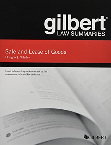 Gilbert Law Summaries on Sale and Lease of Goods cover