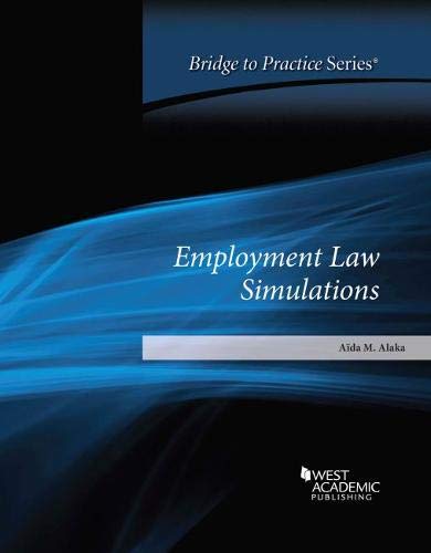 Employment Law Simulations: Bridge to Practice cover