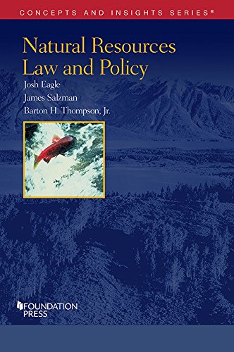 Natural Resources Law and Policy (Concepts and Insights) cover