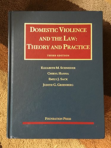 Domestic Violence and the Law, 3d (University Casebook Series) cover