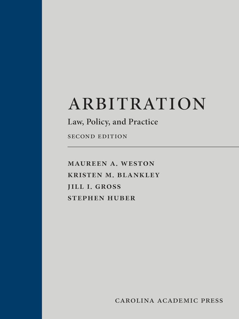 Arbitration: Law, Policy, and Practice 2nd Edition cover
