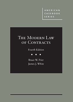 The Modern Law of Contracts - 4th Edition - Frier cover