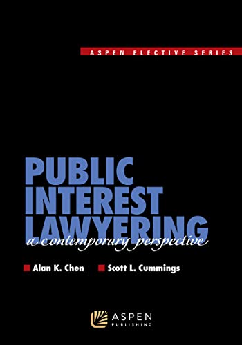 Law Lawyering & Social Change Aspen Elective Series  Alan K. Chen cover