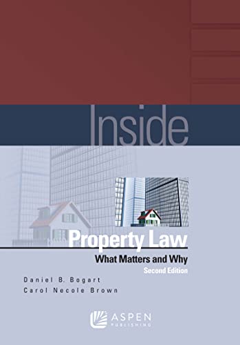 Inside Property Law What Matters and Why 2nd Bogart, Daniel B.