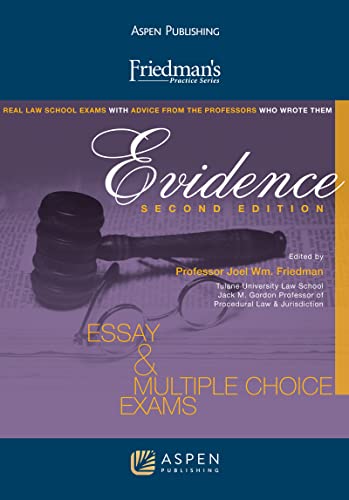 Evidence Friedman's Practice Series 2nd Friedman, Joel Wm.