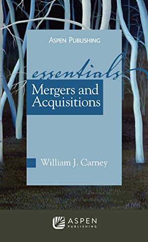 Mergers & Acquisitions Essentials  Carney, William J. cover